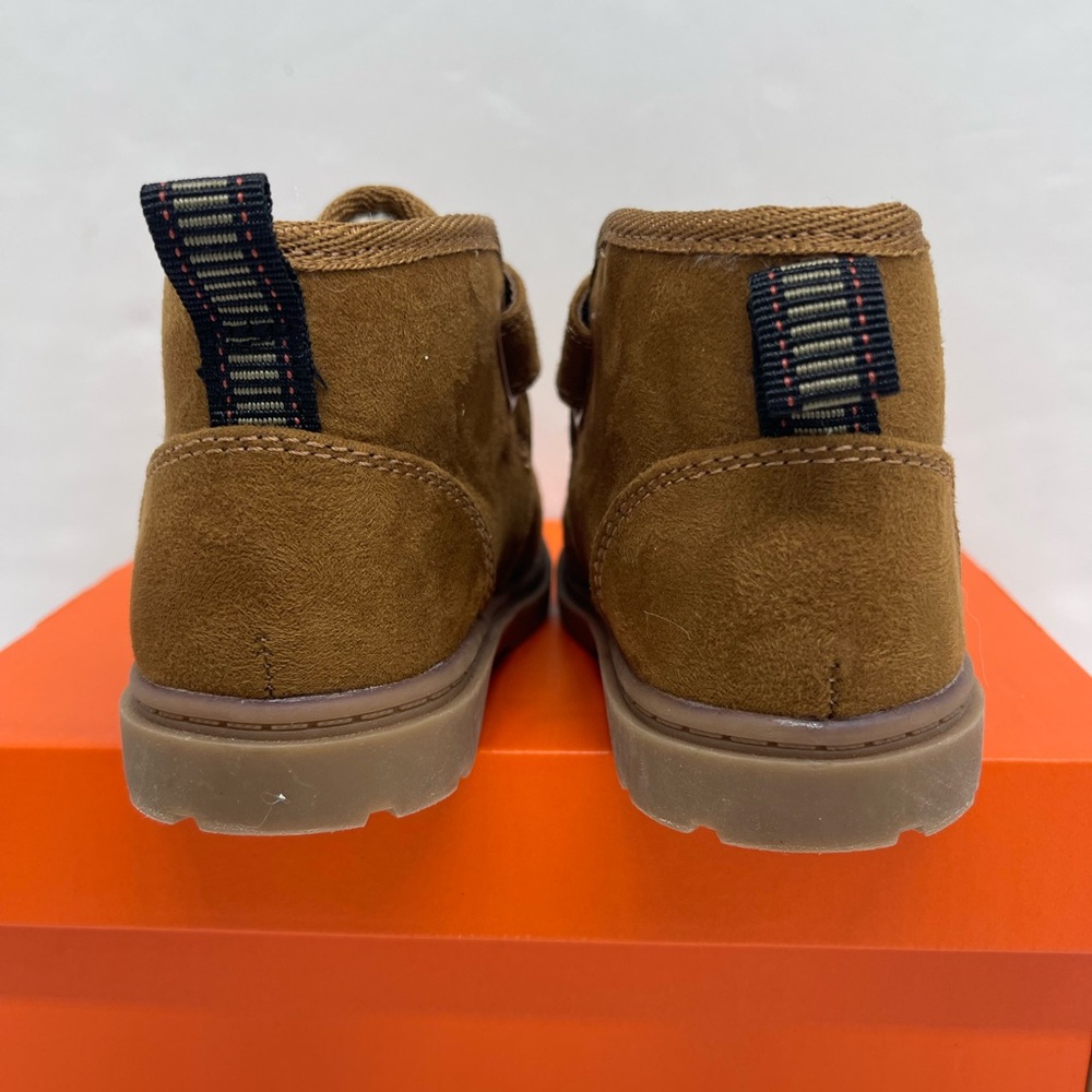 Kat & Jack Brown Kids Shoes with Velcro Strap - Picture 15 of 16